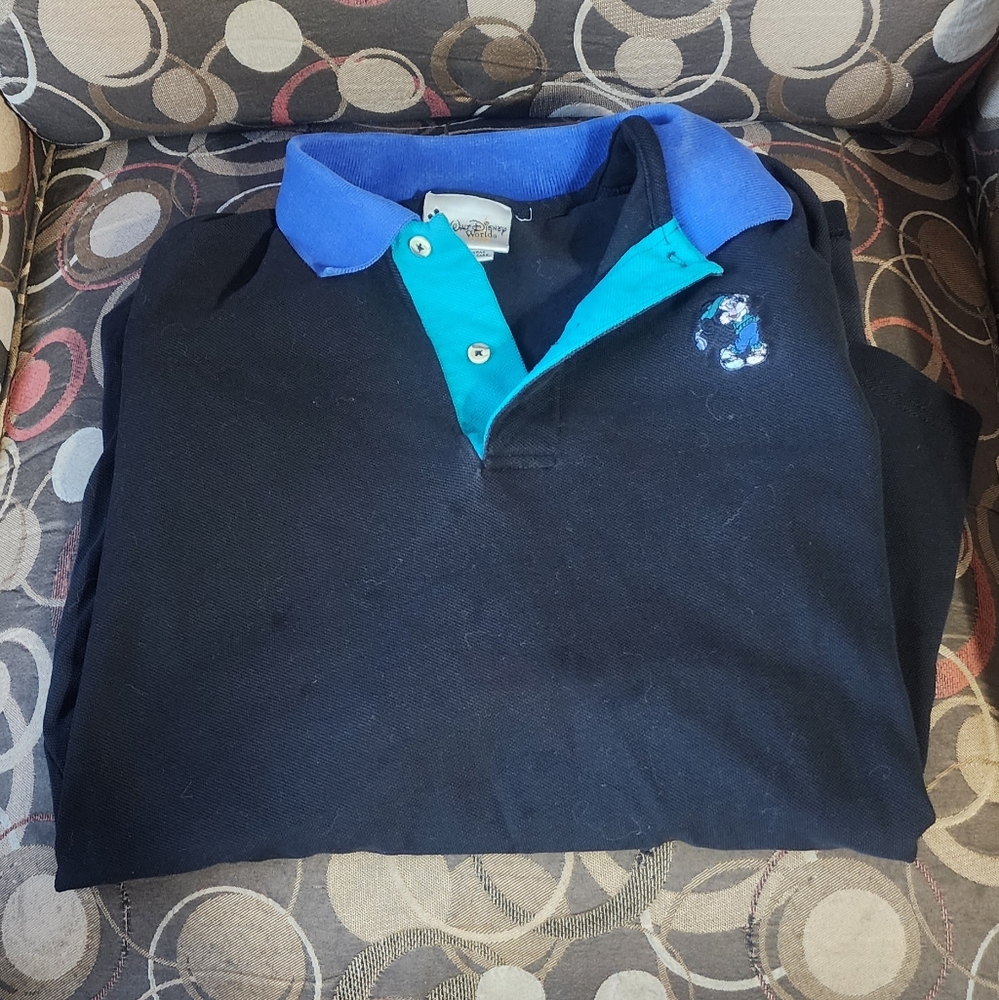 Disney polo, used, cotton, Large,